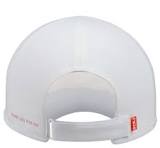 Gorra Nox blanca Logo Rojo